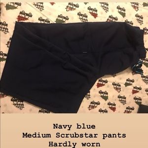 Navy blue scrubs